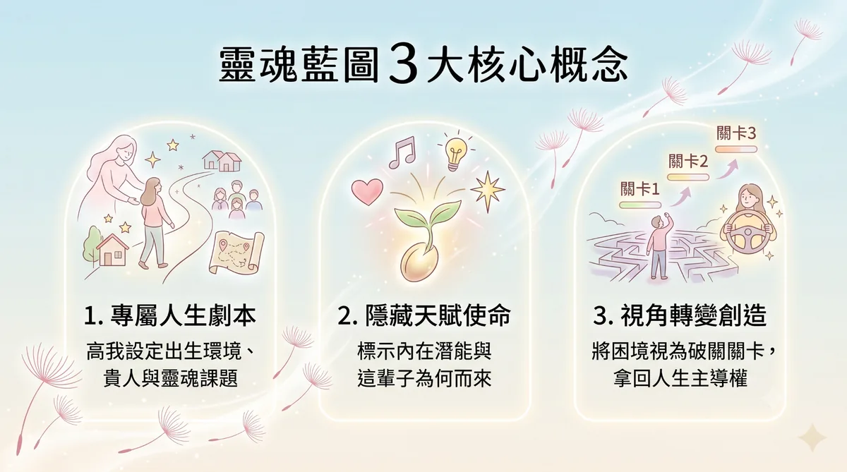 靈魂藍圖三大核心概念